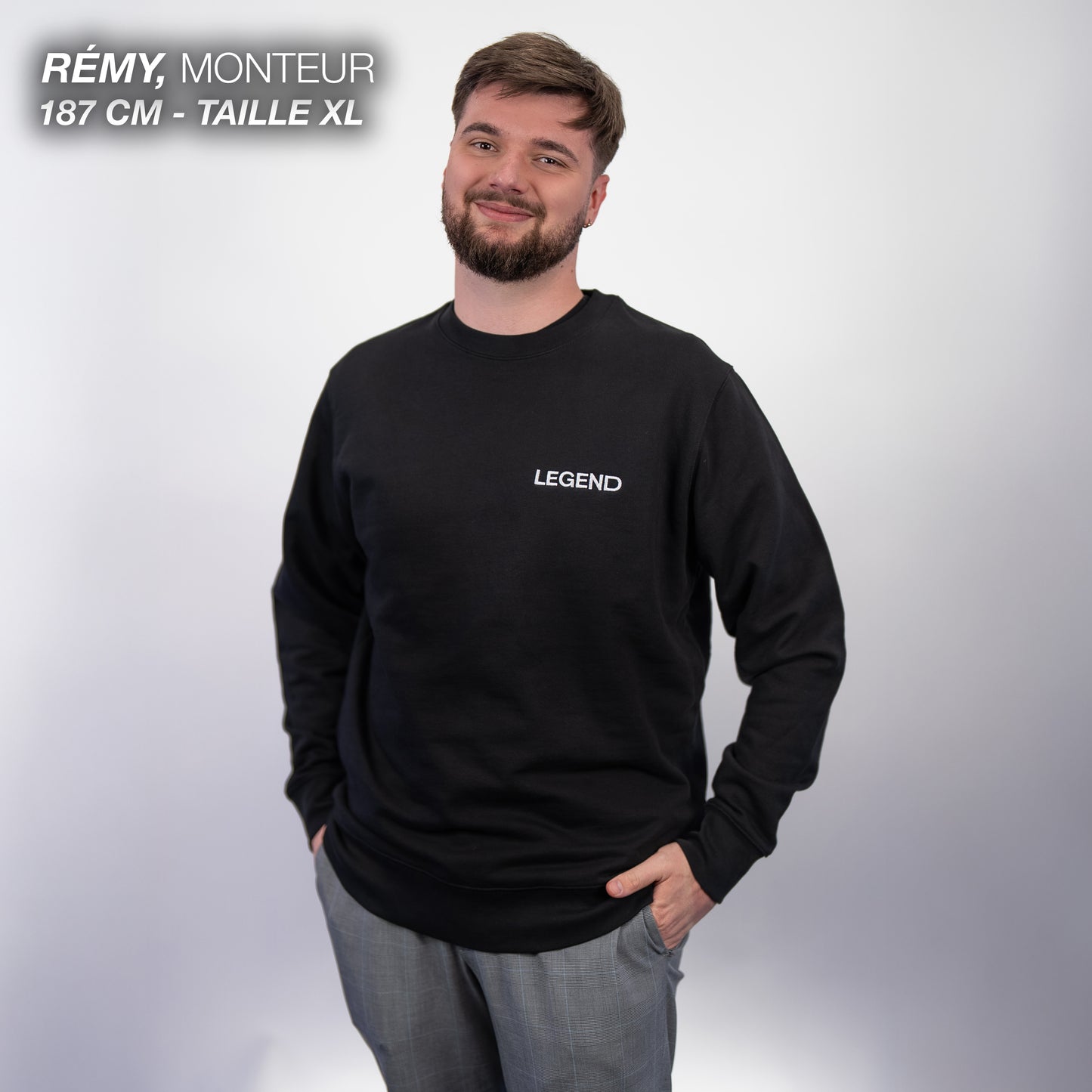 SWEAT COL ROND - Unisexe