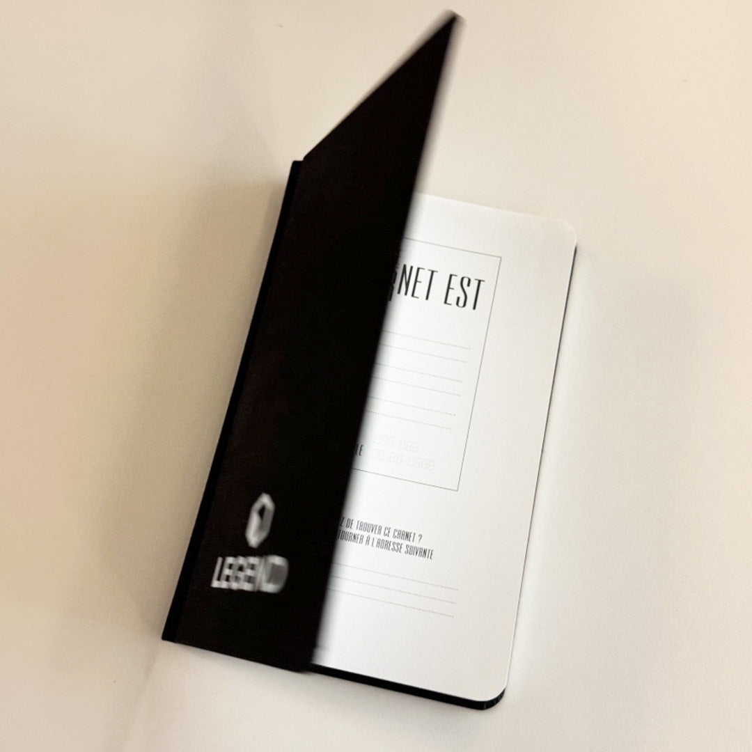 Carnet LEGEND X Le Papier fait de la Résistance