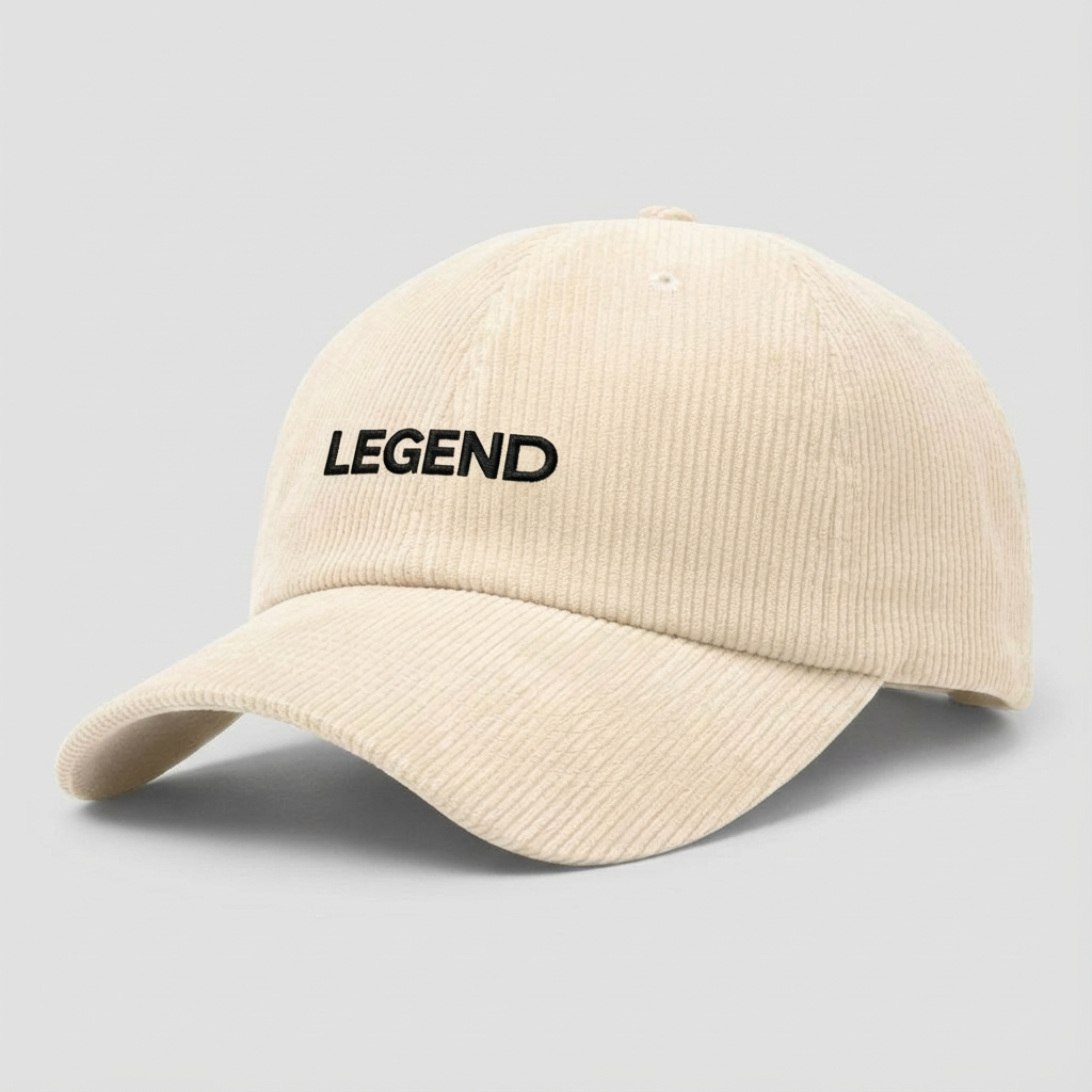 CASQUETTE VELOURS LEGEND BEIGE