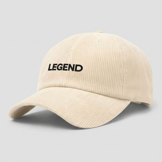 CASQUETTE VELOURS LEGEND BEIGE